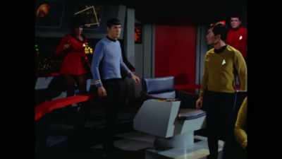 You make a comment
with an eyebrow, - For the Love of Spock