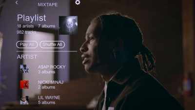 - You make a playlist.
Curate your best playlists, - Mixtape