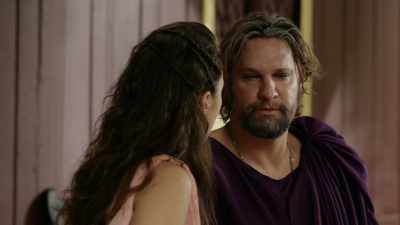 You make me so sad,
cruel Odysseus. - Troy the Odyssey