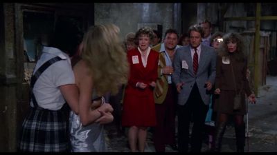 You make one move and she gets a hole where she doesn't need one - Class Reunion