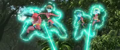 Oh no ElastigirlLAUGHSYou married Elastigirl WhoaAnd got busyIt's a whole family of supers Looks like I've hit the jackpotOh this is just too good - The Incredibles