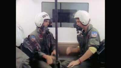 You had Maverick and Goose
on one side - Val