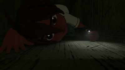 You may be able to quiet your footsteps,
but vibrations don't lie. - Curses!