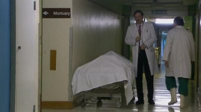 You may be thinking I'm comparing my penis to that of a corpse - Green Wing