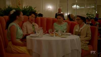 You may go to the powder room - FEUD