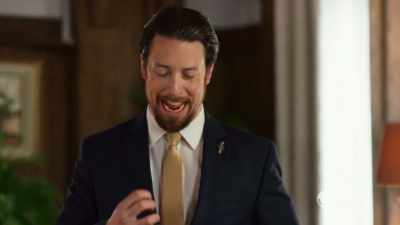 You may grab a dinner
roll with your bare hands - Christmas with a Prince: The Royal Baby
