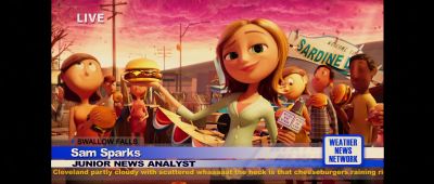 You may have seen a meteor shower - Cloudy with a Chance of Meatballs