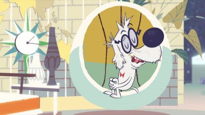 You may recall that just before the break - The Mr. Peabody & Sherman Show