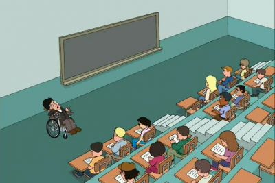 You may start your exam... - Family Guy