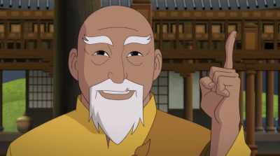 You may use only
one finger in defense. - Batman: Soul of the Dragon