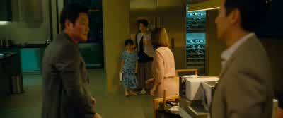 You mean doing four separate loadsof laundry each time? - Parasite