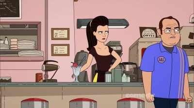 You mean figuratively "cool off," - Corner Gas Animated