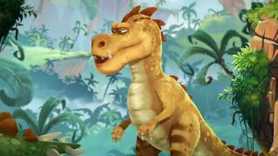 You mean get me some moss!
(snickers) - Gigantosaurus