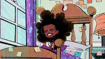 You mean my silk nuts
and bolts holder? (chuckles) - Marvel's Moon Girl and Devil Dinosaur