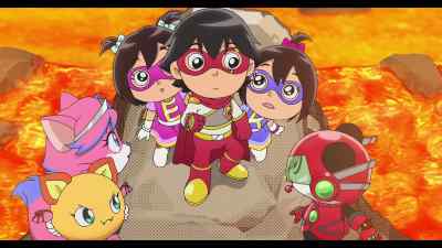 You mean "we." - Ryan's World the Movie: Titan Universe Adventure