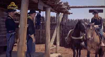 You men, unload it. - Revolt at Fort Laramie