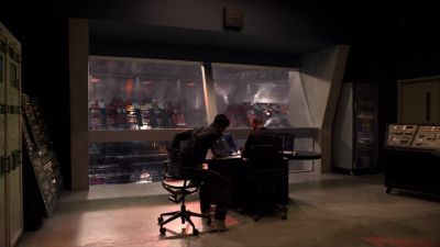 YOU MIGHT WANT TO SIT DOWN
FOR THIS ONE.
(rapid beeping) - FlashForward
