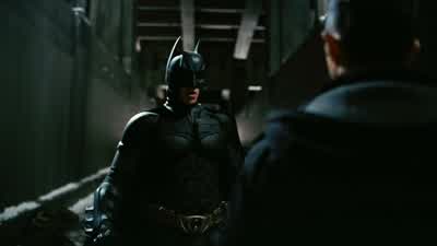 - If you're working alone, wear a mask. - The Dark Knight Rises