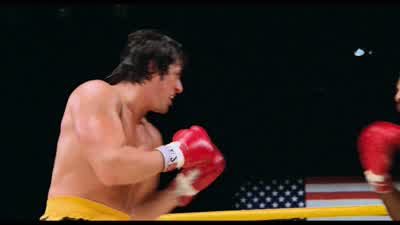 You missed, rock. - Rocky II