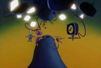 YOU MOVED
MY VIEW SCREEN. - Pinky and the Brain