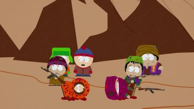 You murdering
American! - South Park