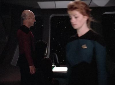 You must be Capt Picard. - Star Trek: The Next Generation