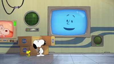 You must be my latest astronaut trainee, - Snoopy in Space