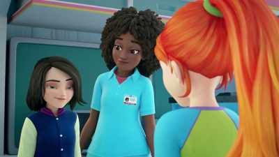 You must be Mia!
I've heard so much about you! - LEGO Friends: Girls on a Mission