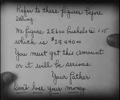 You must get this amount or
it will be serious.Your Father - City Girl