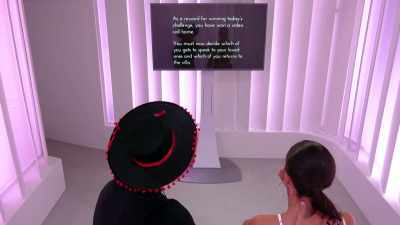 "You must now decide
which one of you guys - Love Island