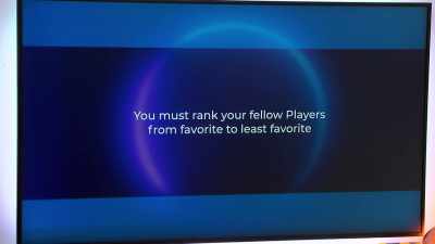 "You must rank your fellow Players - The Circle