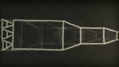 You need a big powerful
rocket to reach the Moon. - Cosmos: Possible Worlds
