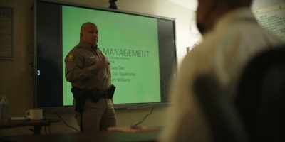 You need to get comfortable
being uncomfortable. - Navajo Police: Class 57