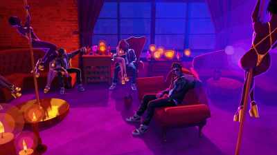 You need, like, velvet couches,
soft lighting, - Entergalactic