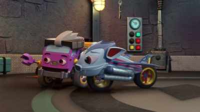 You need to rest your treads
for a full day. - Mighty Monsterwheelies