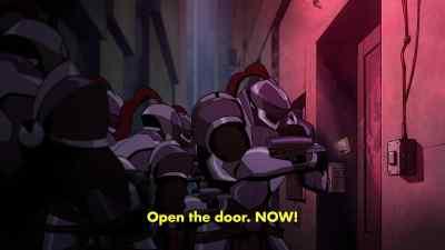- You need therapy.
- [loud knocking on door] - Creature Commandos