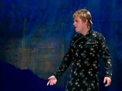 You never go Vicar I've done many bad things - Eddie Izzard: Dress to Kill
