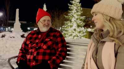 You never know what
a day may bring. - A Fireman for Christmas