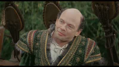 You never said anything about killing anyoneI've hired you to help me start a warIt's a prestigious line of workwith a long and glorious traditionI just don't think it's right killing an innocent girlAm I going mador did the word think escape your lipsYou - The Princess Bride