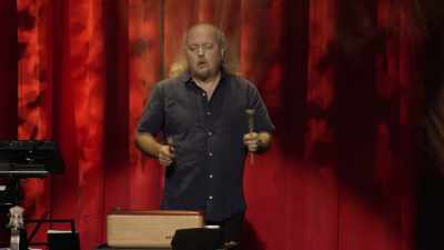 You never see any Satanists
playing log drums though,
do you? - Bill Bailey: Limboland