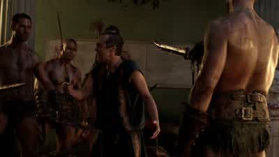 You were nothing before meI gave you everythingI gave you the means to accept your fateAnd now you are destroyed by it - Spartacus