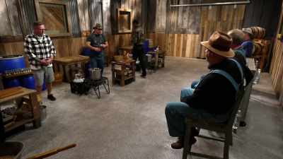 You notice your jars'
a little light, - Moonshiners: Master Distiller