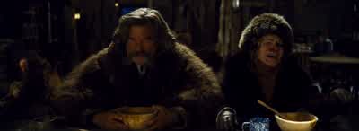 You okay, o.B.? - The Hateful Eight
