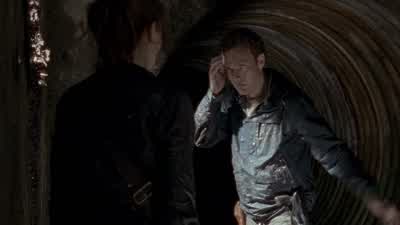 You okay? - The Walking Dead