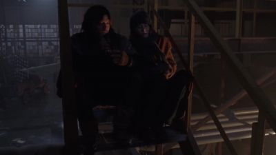 You okay? - The Walking Dead