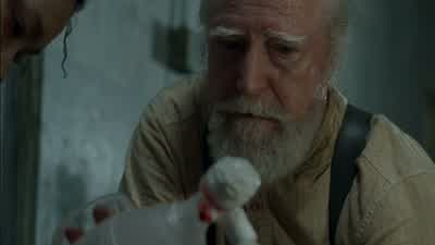 Every five to six seconds, squeeze. - The Walking Dead
