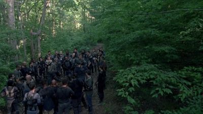 You okay? You okay? - The Walking Dead
