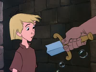 You old goatIf I ever catch you in my kitchen again I'llMadam you won't - The Sword in the Stone