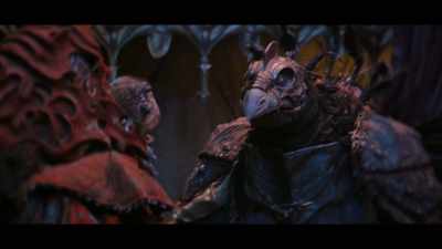 You only dare flap your beak
because you sit at the Emperor's side. - The Dark Crystal: Age of Resistance