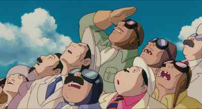 You only see this
once in a lifetime! - Porco Rosso